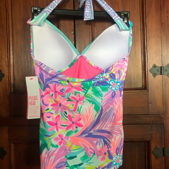 Lilly Pulitzer tankini size 2 top only - Picture 8 of 8